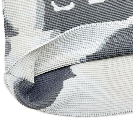  ISSEY MIYAKE me カットソー size2 カラフルペイント風 レディース ミセス M193FK197 グレー