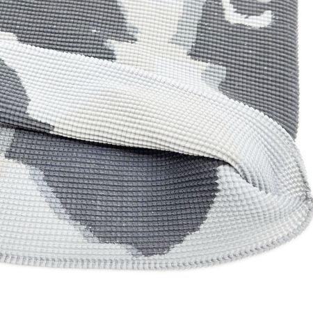  ISSEY MIYAKE me カットソー size2 カラフルペイント風 レディース ミセス M193FK197 グレー