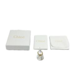  Chloe クロエ パール1粒リング 指輪 11号 レディース アクセサリー 箱・布袋付 Bランク