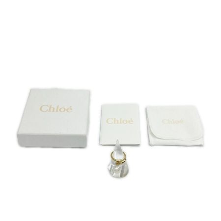  Chloe クロエ パール1粒リング 指輪 11号 レディース アクセサリー 箱・布袋付