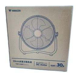 ◆◆ YAMAZEN 山善 30cm床置き扇風機 ～30畳 YMY-D301 ブラック Sランク