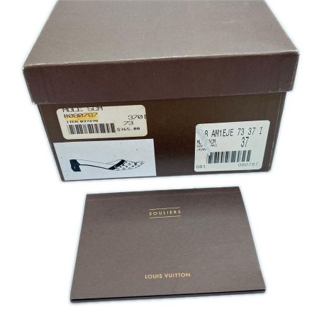  LOUIS VUITTON ルイヴィトン モノグラムミニ 靴 ミュール SIZE 23.5cm グリーン