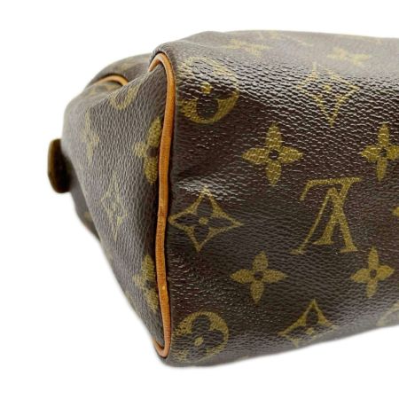 LOUIS VUITTON ルイヴィトン ハンドバッグ ミニスピーディー モノグラム ジップ持ち手千切れアリ M41534 ブラウン