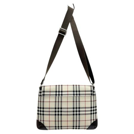  BURBERRY バーバリー ショルダーバッグ ノバチェック レディース ベージュ