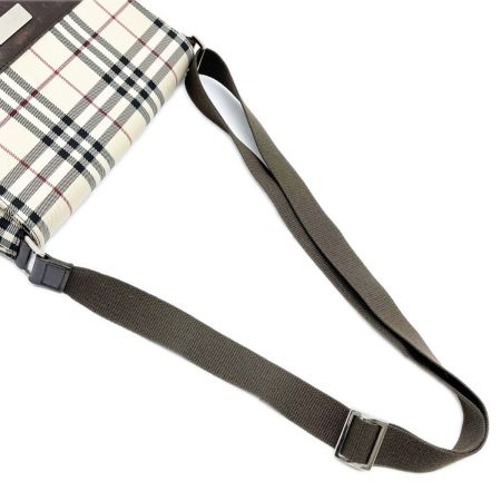  BURBERRY バーバリー ショルダーバッグ ノバチェック レディース ベージュ