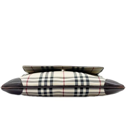  BURBERRY バーバリー ショルダーバッグ ノバチェック レディース ベージュ