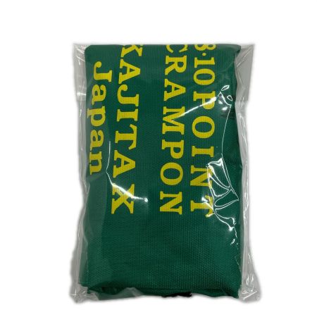  KAJITAX JAPAN カジタックス アイゼン 8本爪 ブラック×レッド