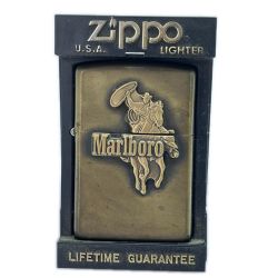 ◆◆ ZIPPO ジッポー Marlboro マルボロ限定モデル カウボーイ・馬 オイルライター Aランク