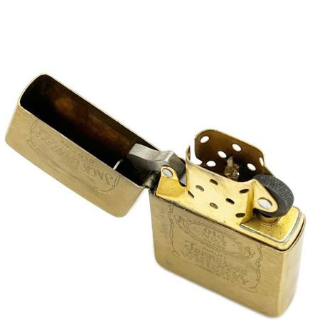  ZIPPO ジッポー JACK DANIEL'S ジャックダニエル オイルライター ゴールド ケース付