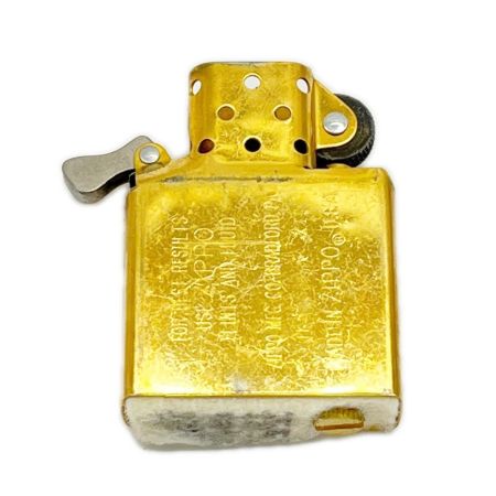  ZIPPO ジッポー JACK DANIEL'S ジャックダニエル オイルライター ゴールド ケース付