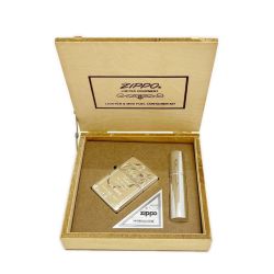 ◆◆ ZIPPO ジッポー ライター LIMITED EQUIPMENT SILVER 限定品1000個 通しナンバー入り NO.0970 SINCE 1932 ケース付 Bランク