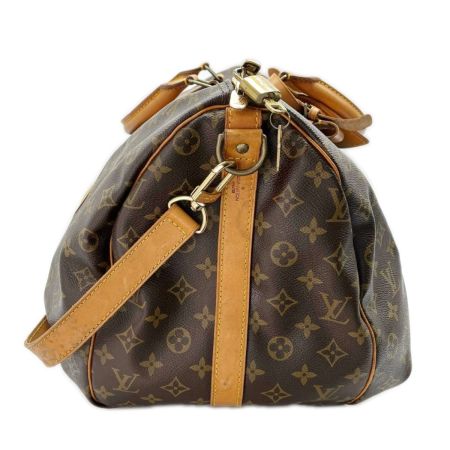  LOUIS VUITTON ルイヴィトン ボストンバッグ モノグラム キーポル・バンドリエール カデナ付 M41416 ブラウン