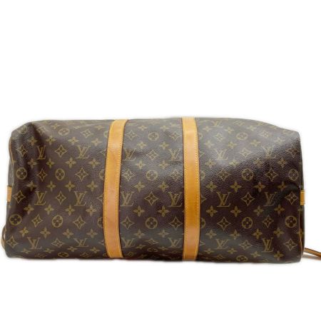  LOUIS VUITTON ルイヴィトン ボストンバッグ モノグラム キーポル・バンドリエール カデナ付 M41416 ブラウン