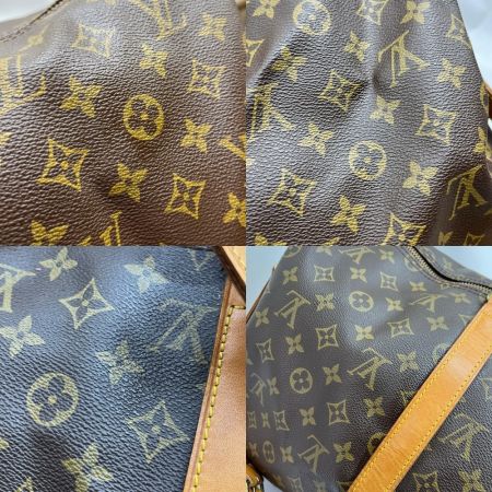  LOUIS VUITTON ルイヴィトン ボストンバッグ モノグラム キーポル・バンドリエール カデナ付 M41416 ブラウン