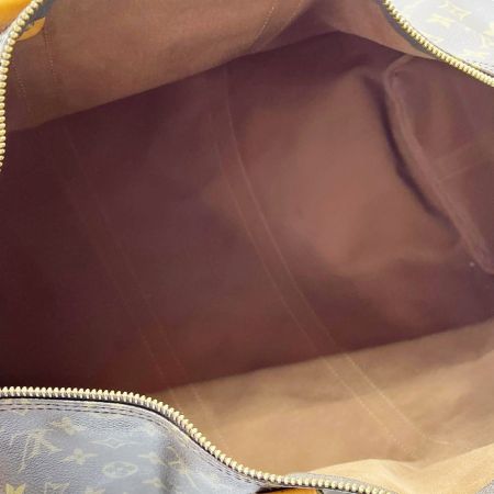  LOUIS VUITTON ルイヴィトン ボストンバッグ モノグラム キーポル・バンドリエール カデナ付 M41416 ブラウン