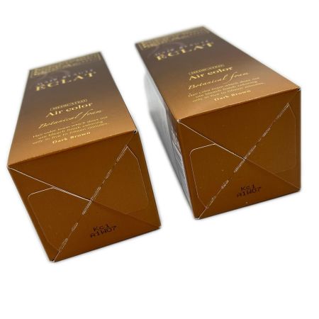  ヘアボーテ エクラ ボタニカル エアカラーフォーム ダークブラウン ヘアカラー ダークブラウン 2点セット