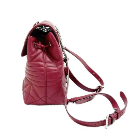  FURLA フルラ フォルチューナキルティング スモールバックパック リュック 布袋付 レディース レッド