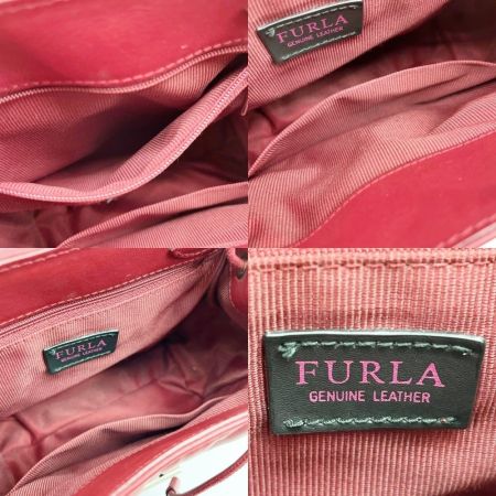  FURLA フルラ フォルチューナキルティング スモールバックパック リュック 布袋付 レディース レッド