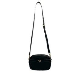 ◆◆ COACH コーチ ショルダーバッグ レザー レディース H2211 cc386 ブラック Bランク