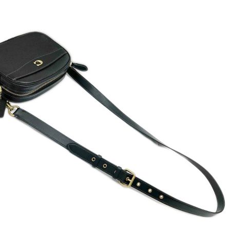  COACH コーチ ショルダーバッグ レザー レディース H2211 cc386 ブラック