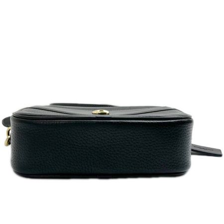  COACH コーチ ショルダーバッグ レザー レディース H2211 cc386 ブラック