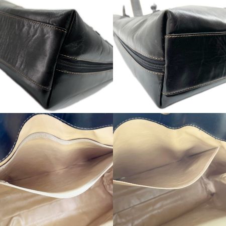  Kitamura キタムラ トートバッグ ハンドバッグ レザー レディース ブラック