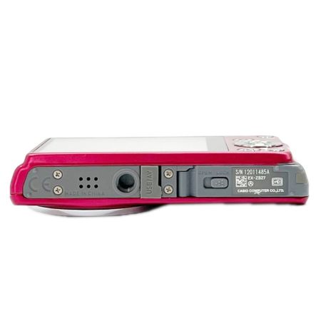  CASIO カシオ コンパクトデジタルカメラ 12011485A EXILIM EX-ZS27 ﾚｯﾄﾞ