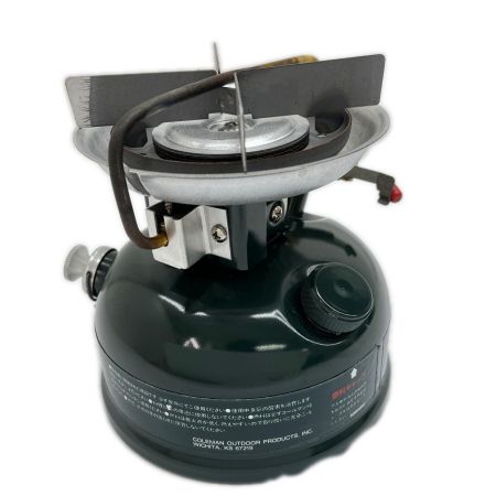  Coleman コールマン ガソリンシングルバーナー1991年1月製造  底ベタ有 508A グリーン系