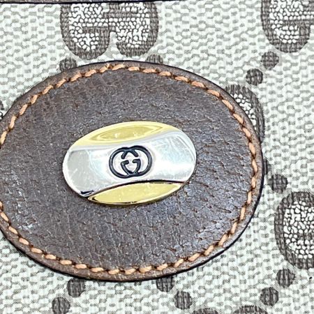  GUCCI グッチ オールドグッチ ミニショルダーバッグ GG柄 904.02.050 ブラウン