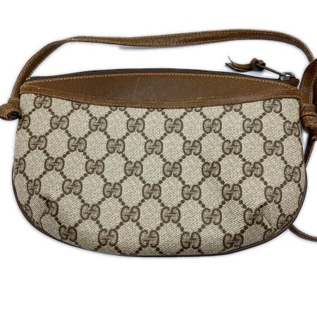  GUCCI グッチ オールドグッチ ミニショルダーバッグ GG柄 904.02.050 ブラウン