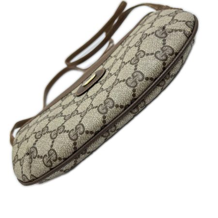  GUCCI グッチ オールドグッチ ミニショルダーバッグ GG柄 904.02.050 ブラウン