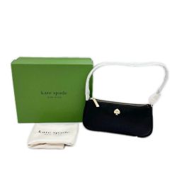 ◆◆ Kate Spade ケイトスペード ケイラコンバーチブルリスレット ポーチ 箱・布袋付 レディース ブラック Aランク