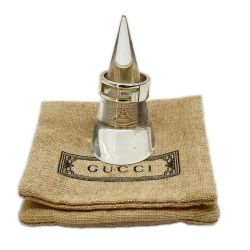 ◆◆ GUCCI グッチ Gロゴリング SILVER925 #15 シルバー Bランク