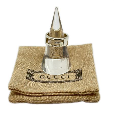  GUCCI グッチ Gロゴリング SILVER925 #15 シルバー