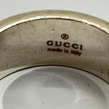  GUCCI グッチ Gロゴリング SILVER925 #15 シルバー