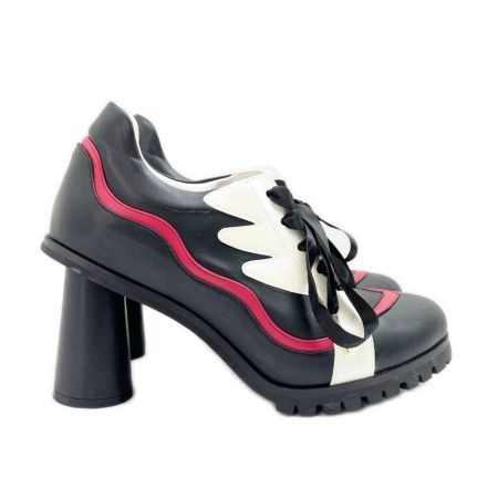  MAYLA アカデミック・ノクターン アイコニックシューズ ヒールスニーカー 靴 SIZE 40 ブラック