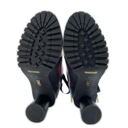  MAYLA アカデミック・ノクターン アイコニックシューズ ヒールスニーカー 靴 SIZE 40 ブラック