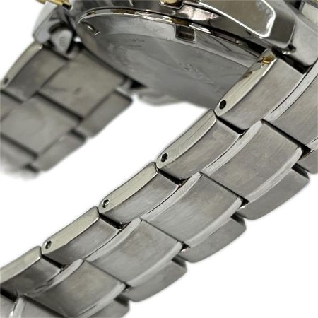  SEIKO セイコー クォーツ腕時計 クロノグラフ ステンレススチール 8T63-00D0 ホワイト