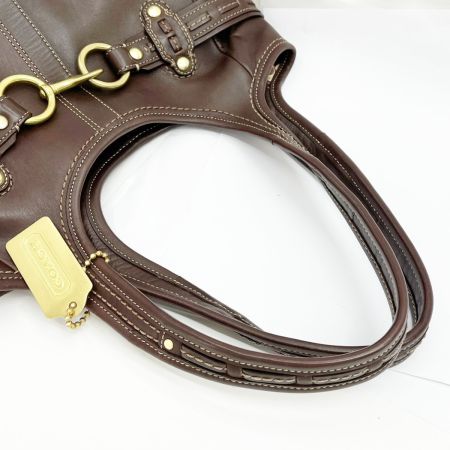  COACH コーチ ハンドバッグ オールドコーチ レザー レディース F11303 ブラウン