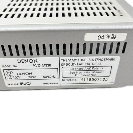  DENON デノン 【ジャンク】サラウンドシステム ホームシアターシステム 2004年製 AVC-M330