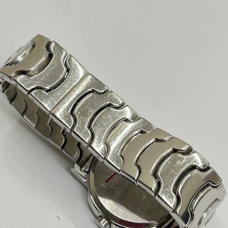 BVLGARI ブルガリ クォーツ 腕時計 ソロテンポ 2026.07電池交換済 Solotempo ST35S シルバー/ブラック