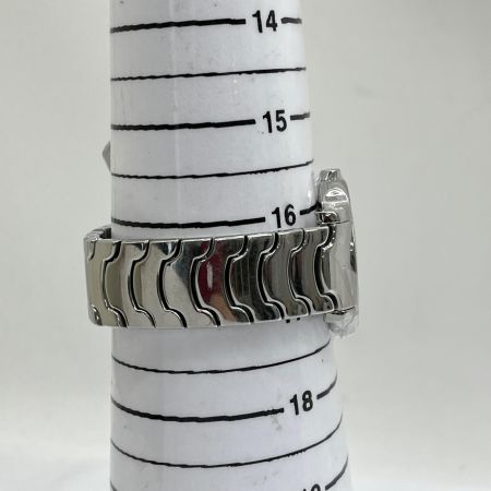 BVLGARI ブルガリ クォーツ 腕時計 ソロテンポ 2026.07電池交換済 Solotempo ST35S シルバー/ブラック