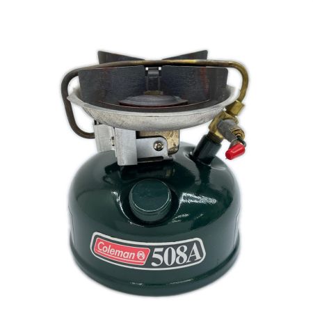  Coleman コールマン ガソリンシングルバーナー 2008年10月製造 508A グリーン系