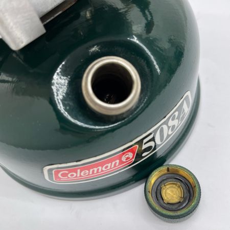  Coleman コールマン ガソリンシングルバーナー 2008年10月製造 508A グリーン系