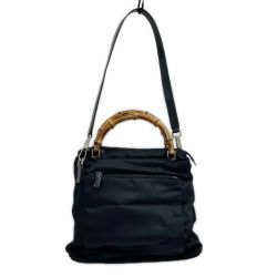 ◆◆ GUCCI グッチ 2WAYバッグ ハンドバッグ ショルダーバッグ  002・2058・0508 ブラック Cランク