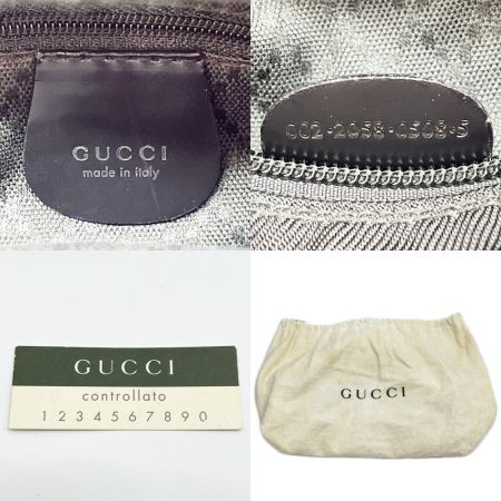  GUCCI グッチ 2WAYバッグ ハンドバッグ ショルダーバッグ  002・2058・0508 ブラック