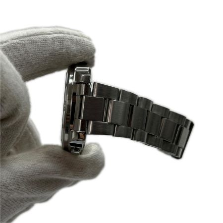  SEIKO セイコー クォーツ 腕時計 クロノグラフ SND495PC シルバー/レッド