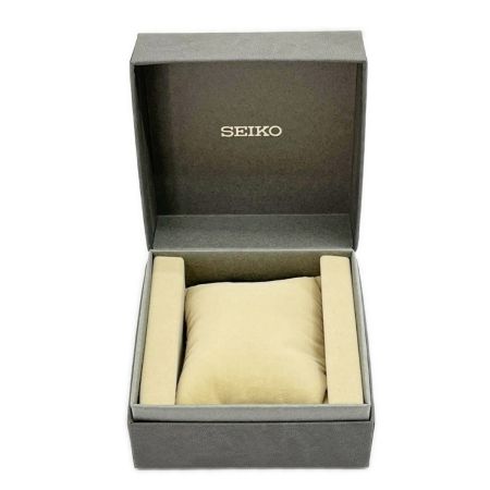  SEIKO セイコー 腕時計 クロノグラフ クォーツ 箱・取説付 R8.5月電池交換済 7T92-0DW0 ブラック