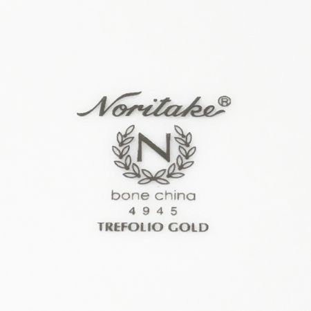  Noritake ノリタケ カップ プレートセット トレフォリオゴールド&プラチナ モーニングペア 箱付 未使用品 洋食器