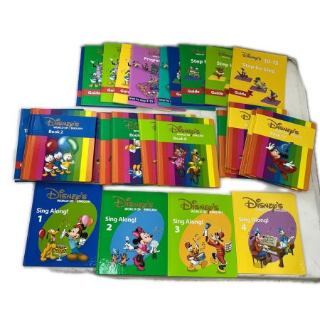  Disney  world of english ディズニー英語教材 トークアロング、カード